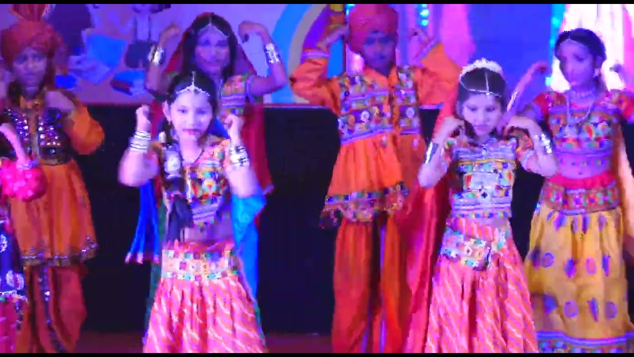 12th Annual Function of HKIS (Rajasthani dance)
