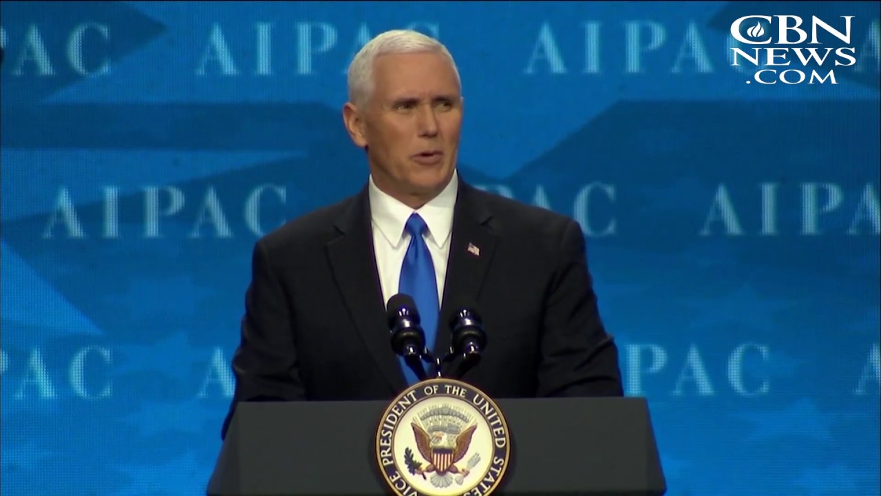 Vice President Pence Kicks Off Pro-Israel Conference in Washington