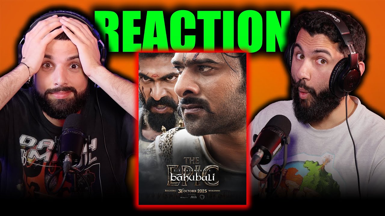 BAAHUBALI: THE EPIC (2025) TRAILER REACTION!