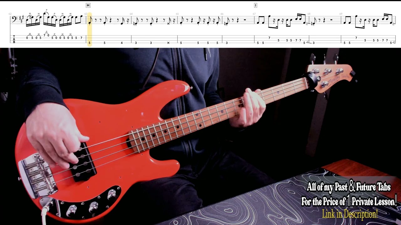 Dave Matthews Band-What Would You Say-(Live) Bass Cover with Tabs