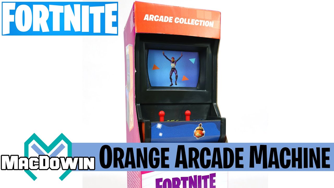 * ORANGE ARCADE MACHINE 2021 * | Fortnite 6 inch Action Figure Review | Hasbro