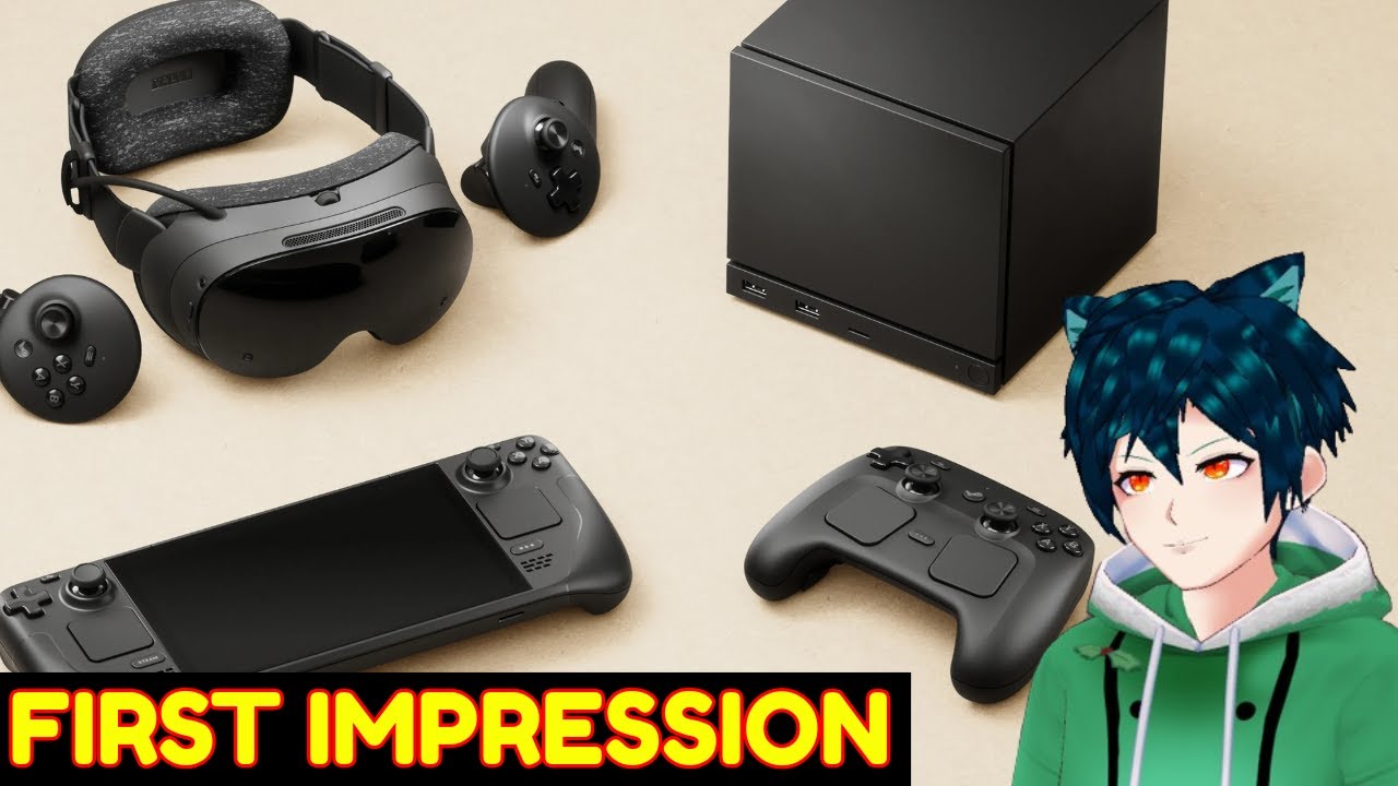 SNEAK PEEK: Steam Machine and New STEAM VR HEADSET First Impressions
