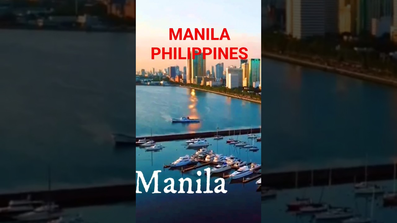 Manila is a Great City ~ ~ Philippines ~ ~ #metromanila #bestcity #manilabay #manila #best