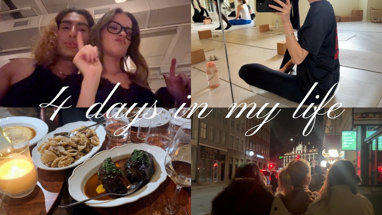 Copenhagen vlog | new club in cph, dinners and sunday reset