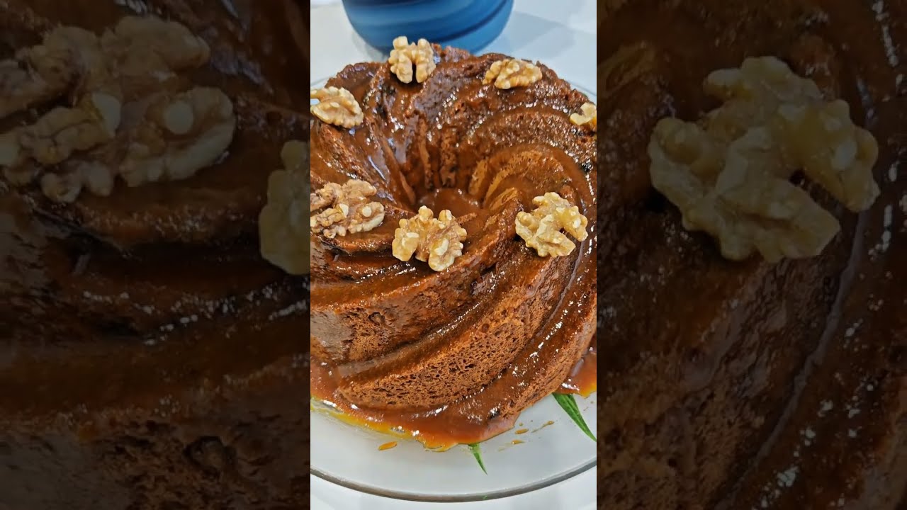 كيكة التمر والجوز 🥮Date and walnut cake