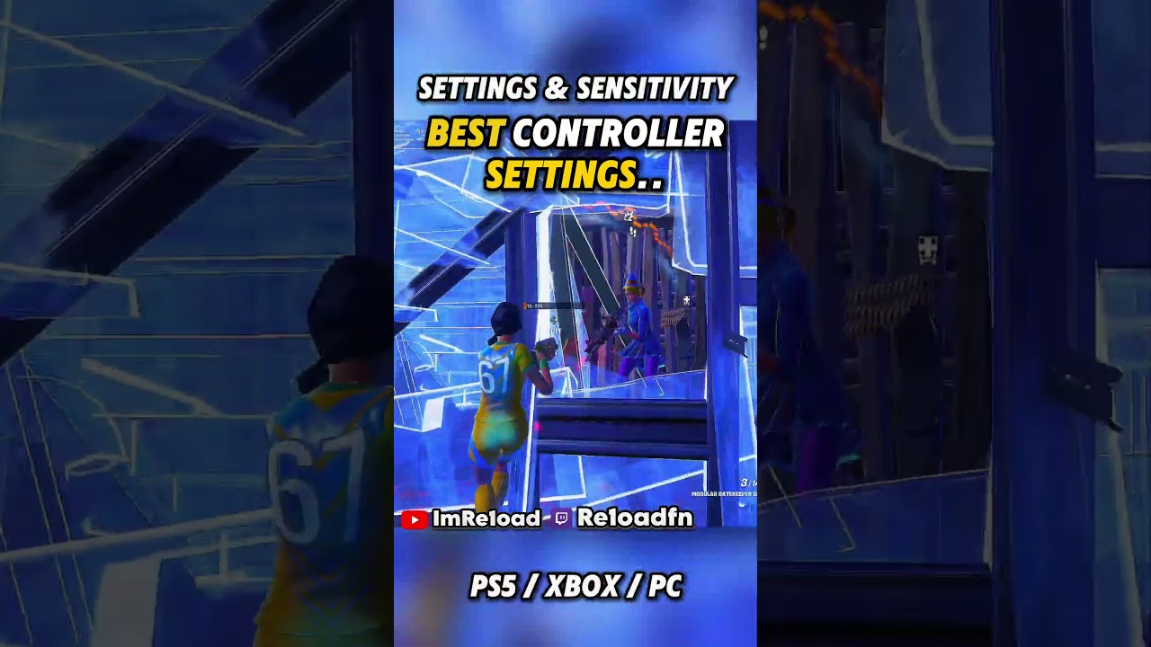 Laser Tracking Controller Settings 🎯 (PS5/Xbox) | Fortnite Chapter 6 Season 4 AIM Assist Guide