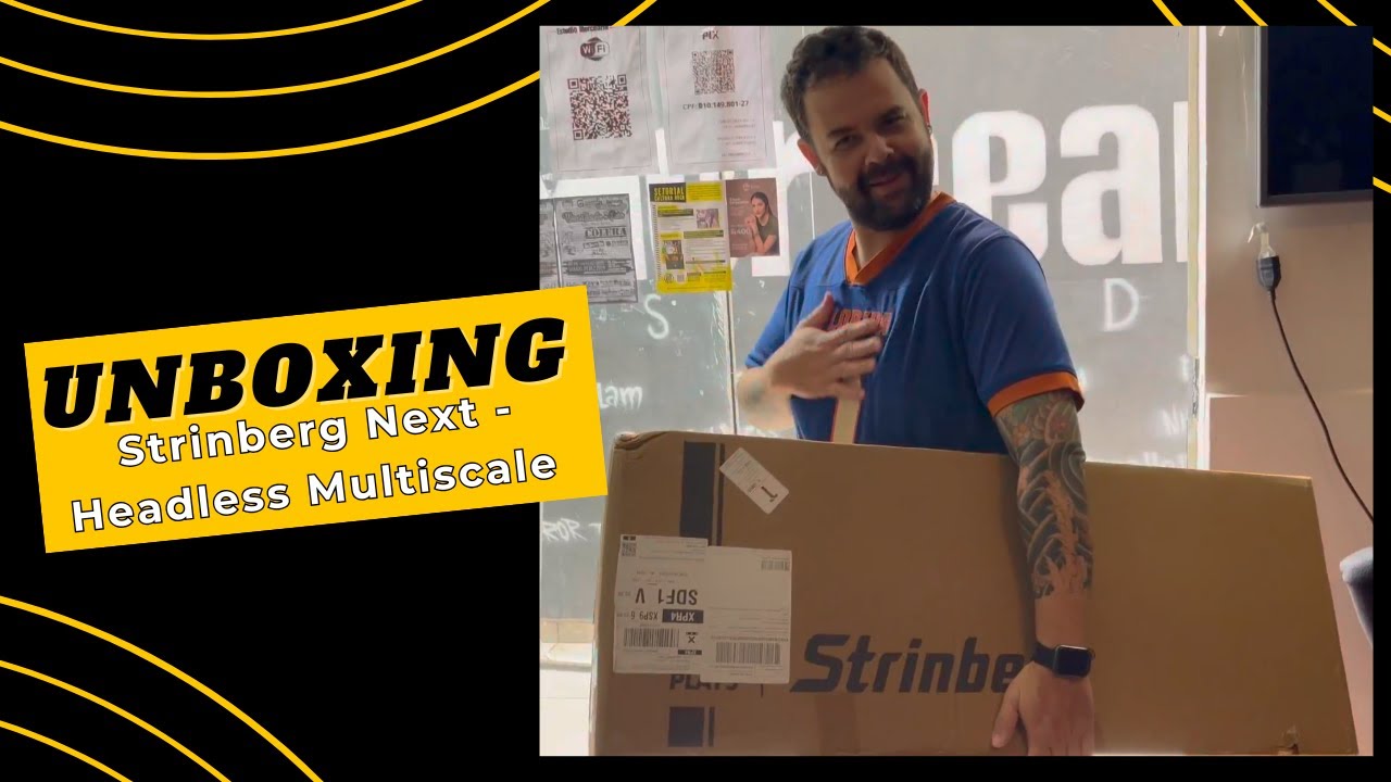 Unboxing - Guitarra Strinberg NEXT - Headless Multiscale