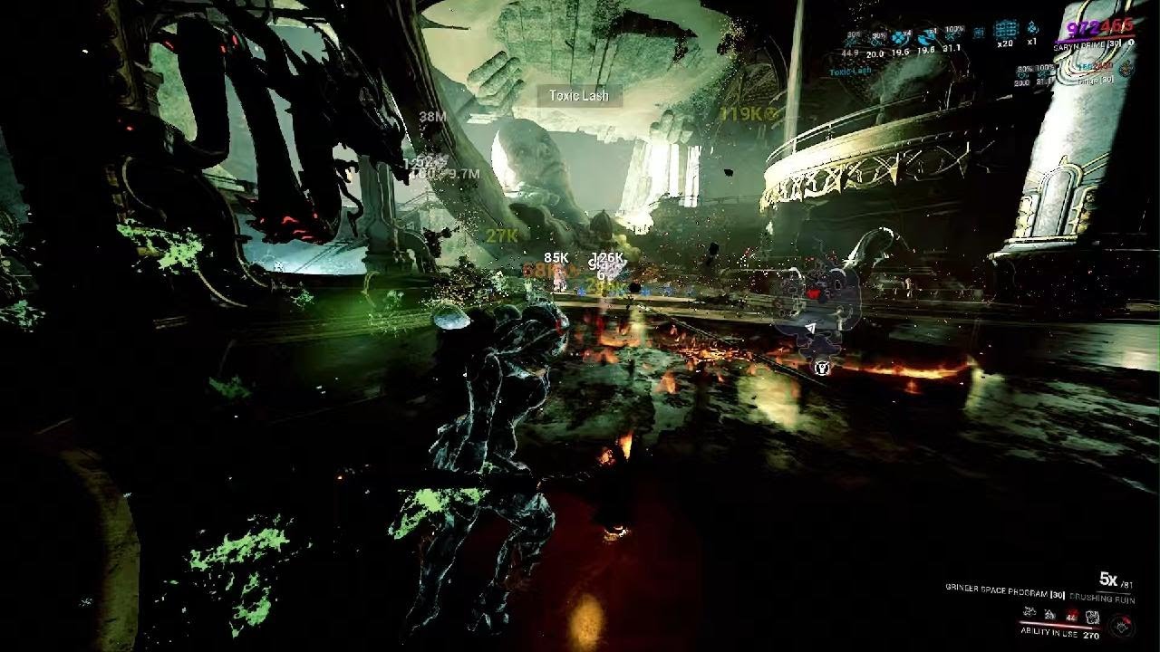 How strong saryn actually is with barely any mods