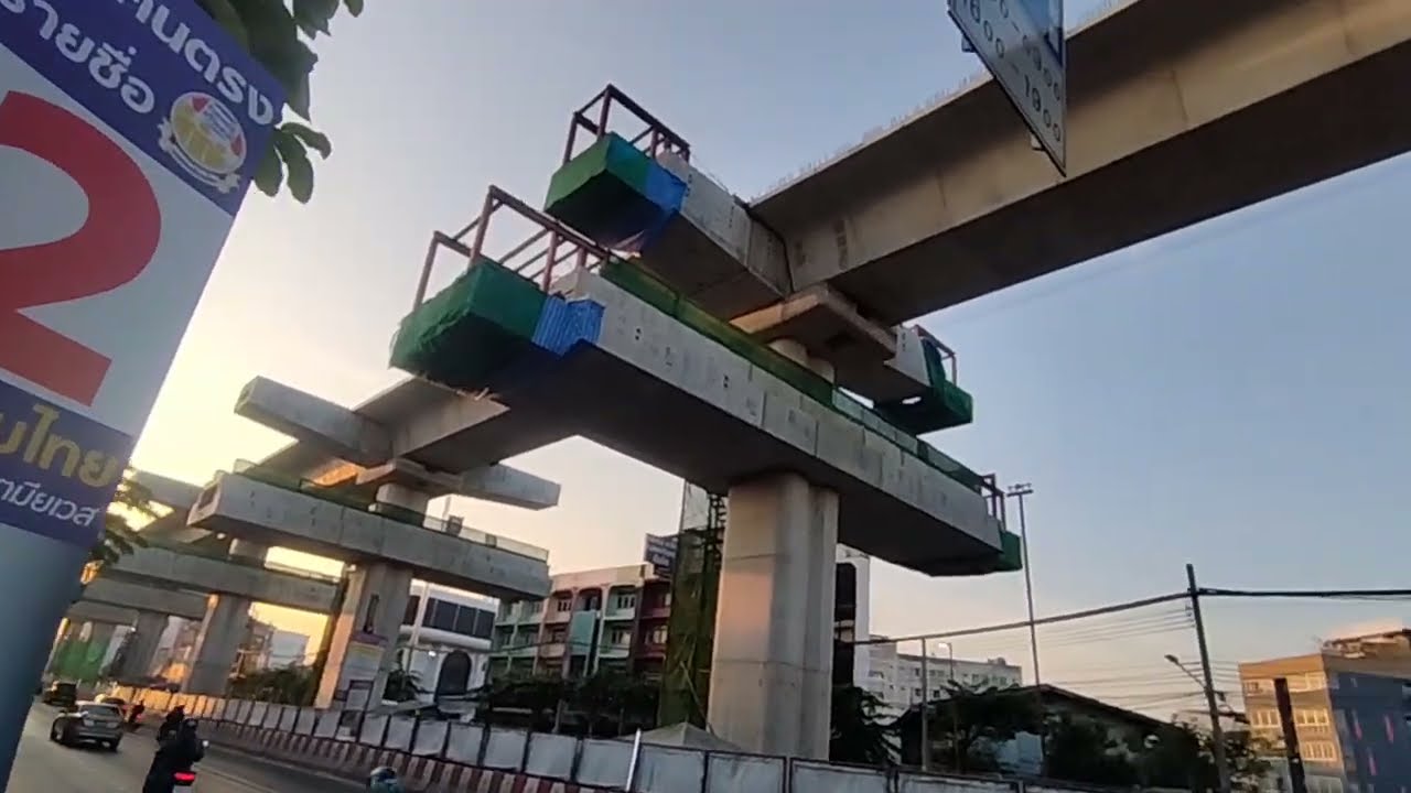 สถานี MRT บางปะแก้ว (ล่าสุด)รอการติดตั้งพื้นชั้นจำหน่ายตั๋วโดยสารและชั้นชานชาลา (12. ม.ค 69)