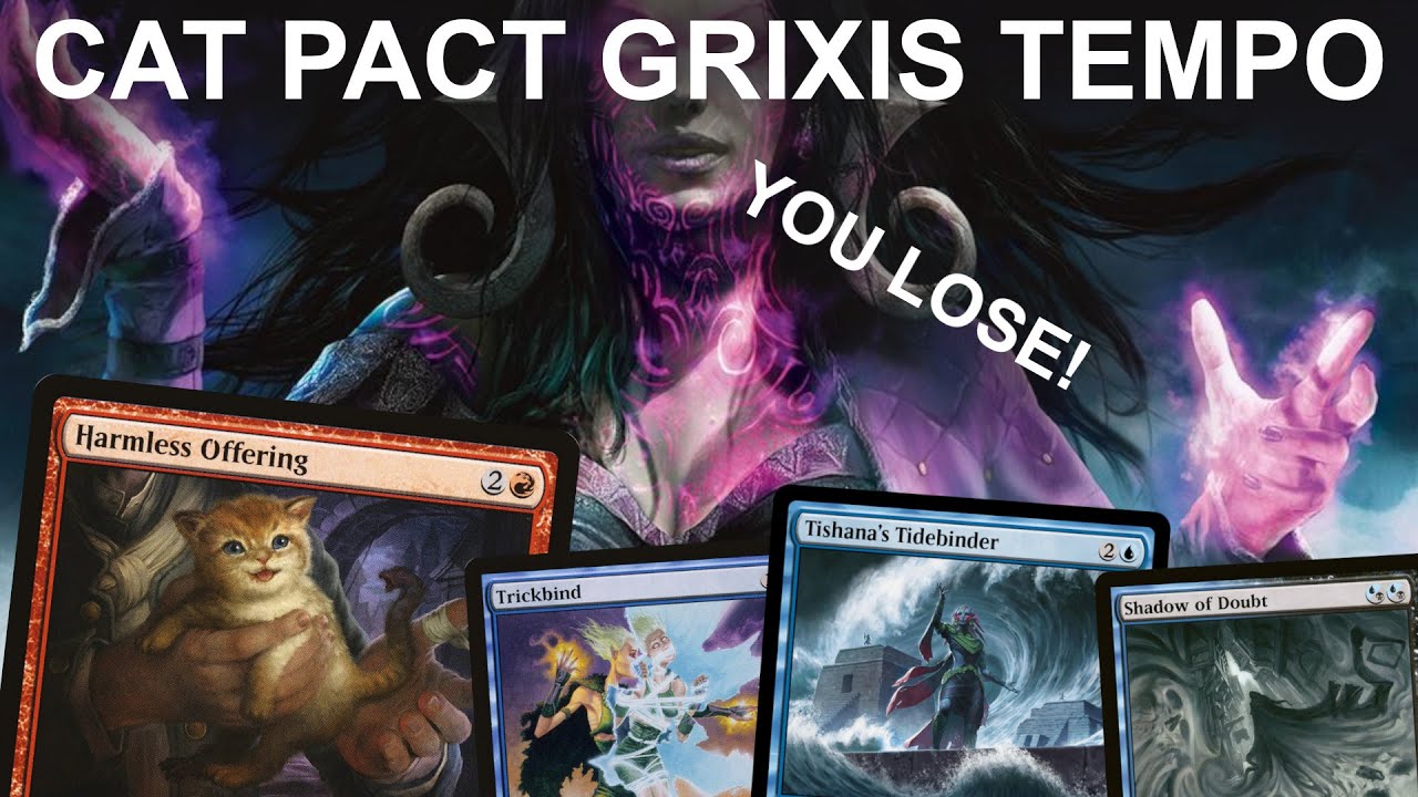 CAT PACT FEVER! Modern Grixis Demonic Pact Stifle Tempo. Trickbind, Shadow of Doubt, Tidebinder MTG