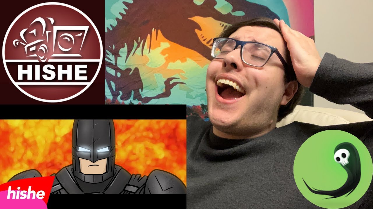 BAT BLOOD - A Batman V Superman PARODY | A HISHE RE-Reaction | 10th Anniversary Tribute
