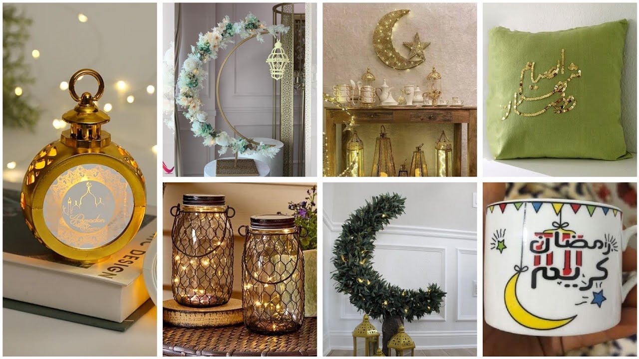 أفكار ✨لزينة رمضان 🌙بطريقة بسيطة باشياء متوفرة عندك #diy #deco #craft #ideas رمضان#ramadan