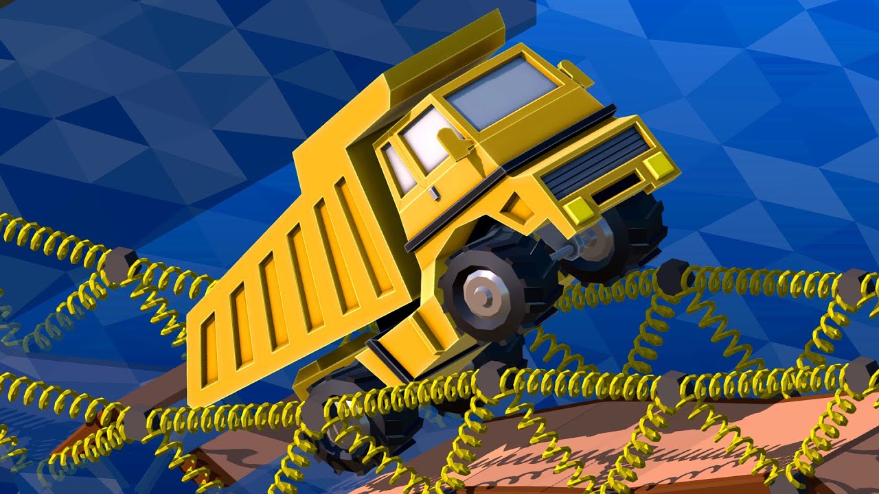 How Not To Make A Dump Truck Do A Flip - Poly Bridge 2