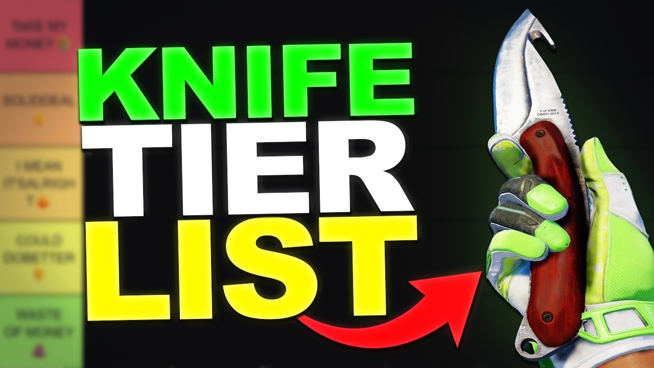 Ultimate CS2 Knife Tier List (Best Value)