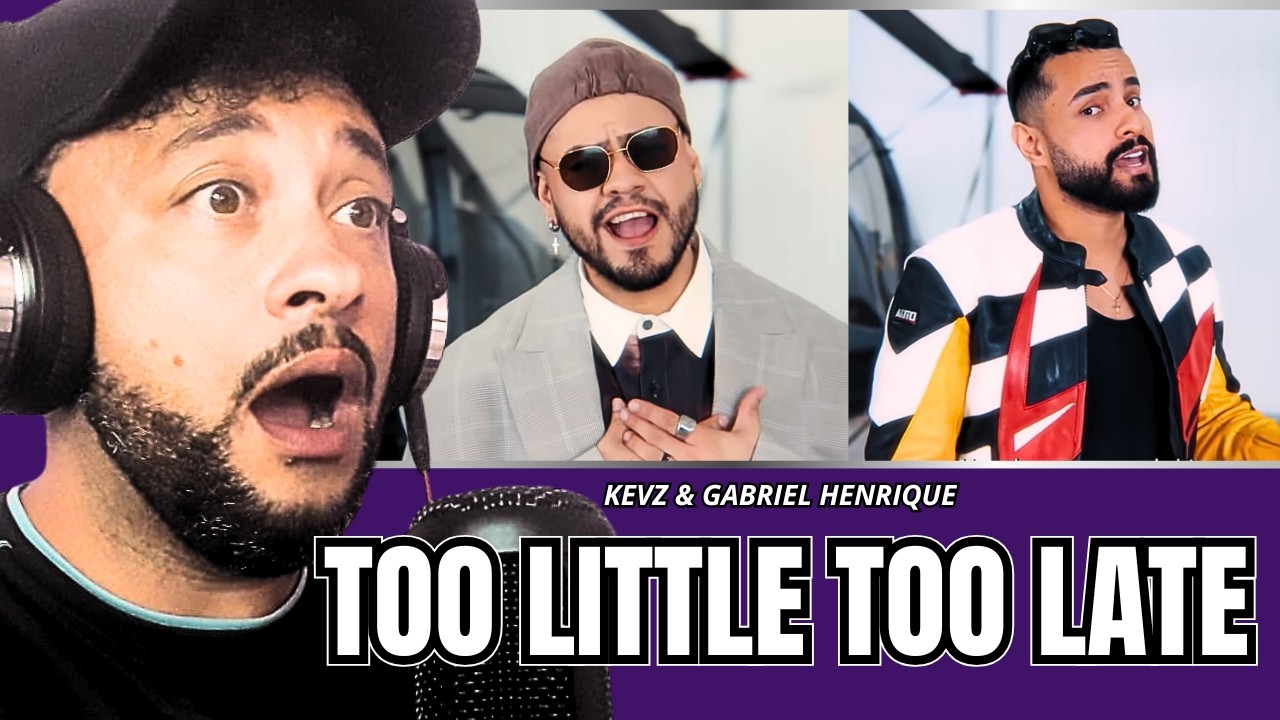😉  ESSA PARCERIA DEU MUITO CERTO! KEVZ & GABRIEL HENRIQUE - Too little Too late. #reaction