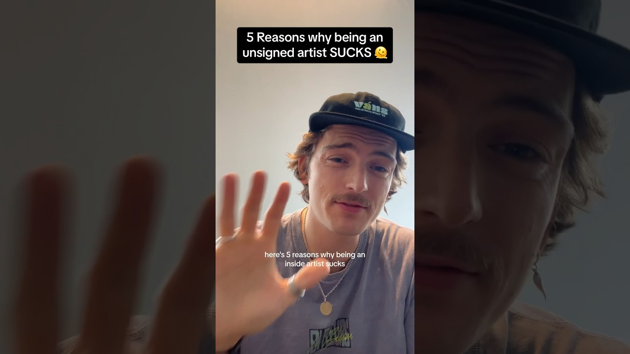 Why being an unsigned artist SUCKS 🫠 #unsignedartist #indieband #indiemusic #musician #band