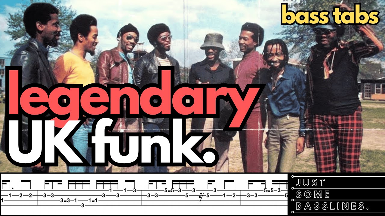 The FUNKIEST British band ever?? // Cymande - Fug BASS COVER + TABS