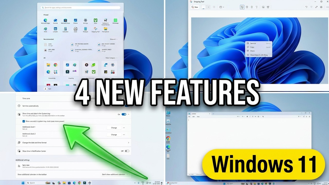 Some Useful Features in Windows 11 | Windows 11 25H2 Update