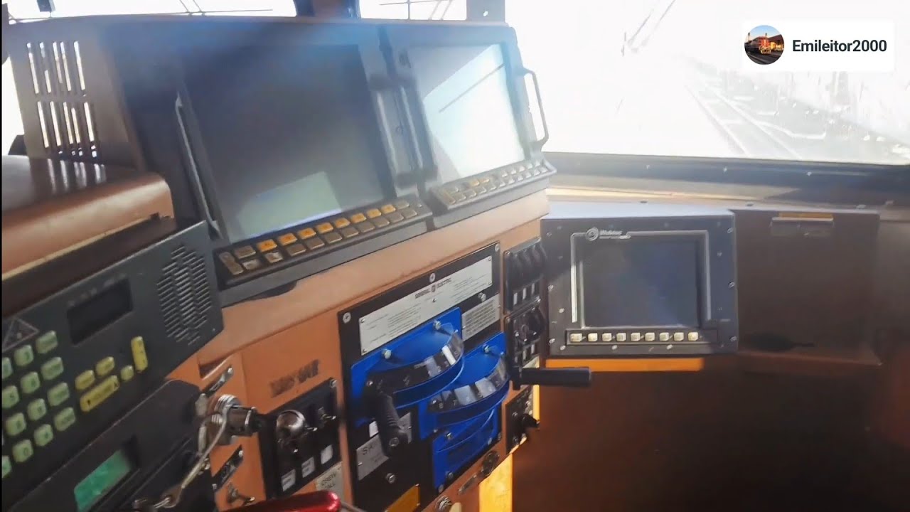 Cab Ride Norfolk Southern 8099 