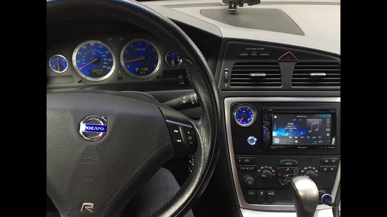VOLVO S60 R Turbo Upgrade.  Boost Gauge, New ipd - HD TCV.