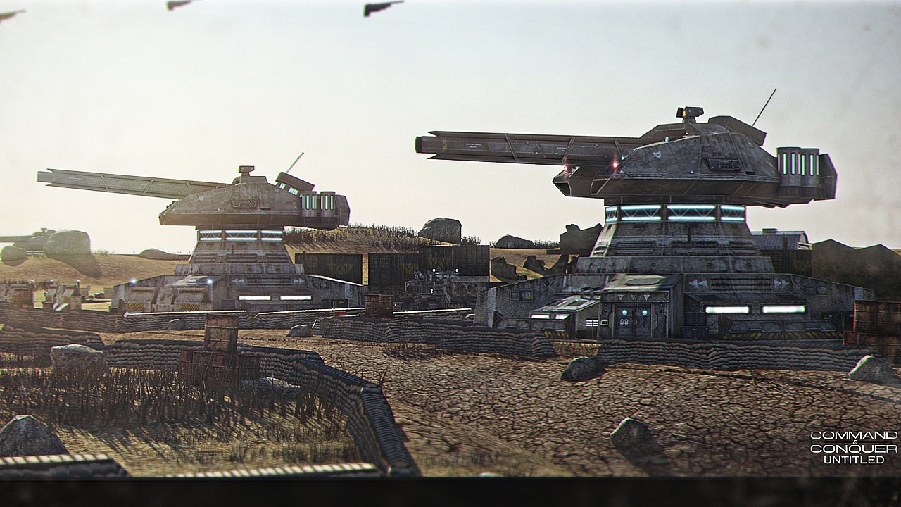 USA Super + Artillery vs 7 GLA DEMO - Command & Conquer Generals UNTITLED
