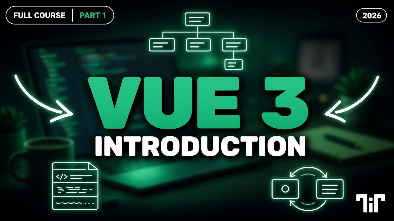 Курс для начинающих по Vue 3 2026 | Часть 1 - Введение в Vue
