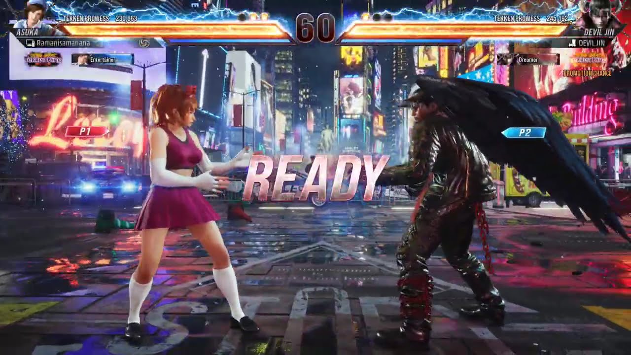 Tekken 8 (Season 2) Asuka VS Devil Jin (DEVIL JIN)