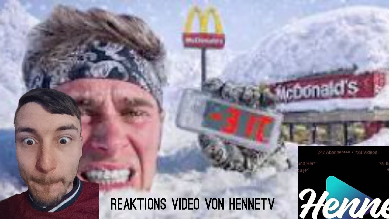 Er Überlebt die SCHNEE reichste Stadt der Welt //  Reaktions Video von HenneTV auf @FabianBaggeler 
