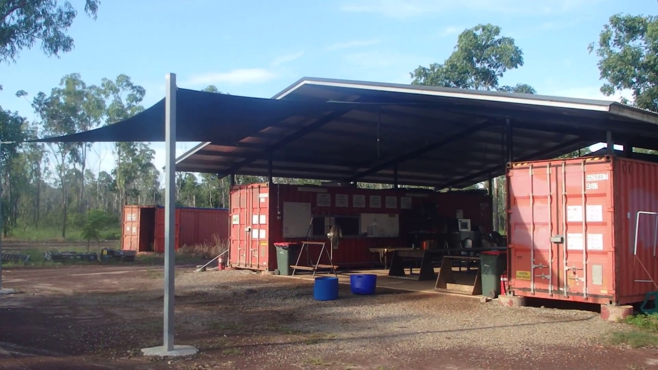 NT Field & Game container club house update 7th Feb 2018