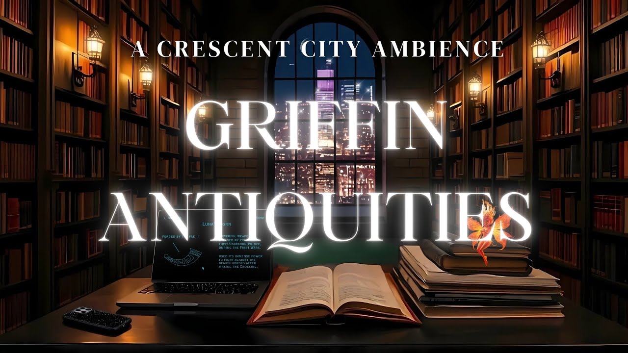 ✨Crescent City Ambience | Late Night at Griffin Antiquities ft. Lehabah & City Lights