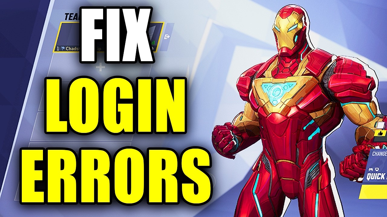 How To Fix Login Error On Marvel Rivals - Easy Guide