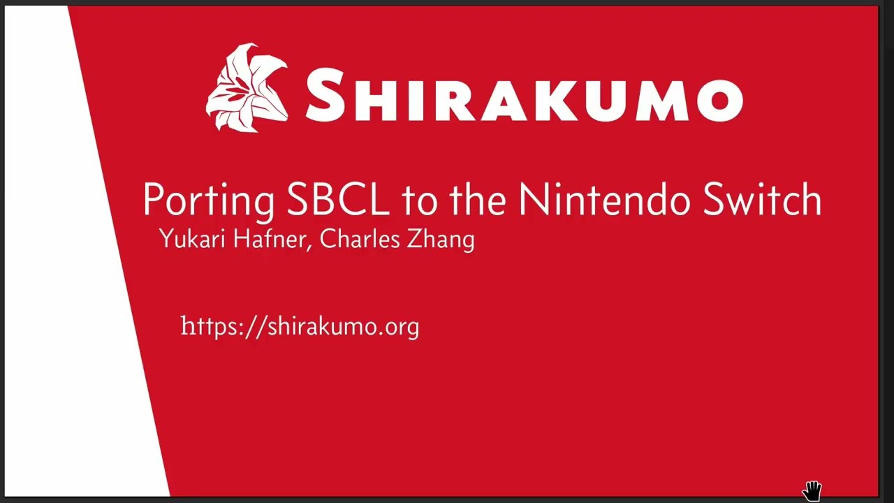 Porting the Steel Bank Common Lisp Compiler and Runtime to the Nintendo Switch