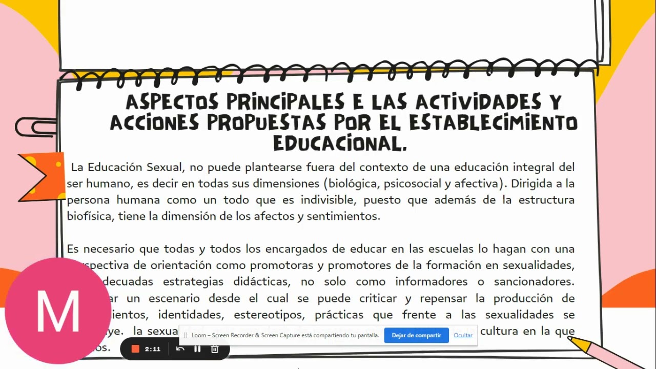 OPORTUNIDADES CURRICULARES DE EDUCACION INTEGRAL EN SEXUALIDAD   Presentación   26 February 2023