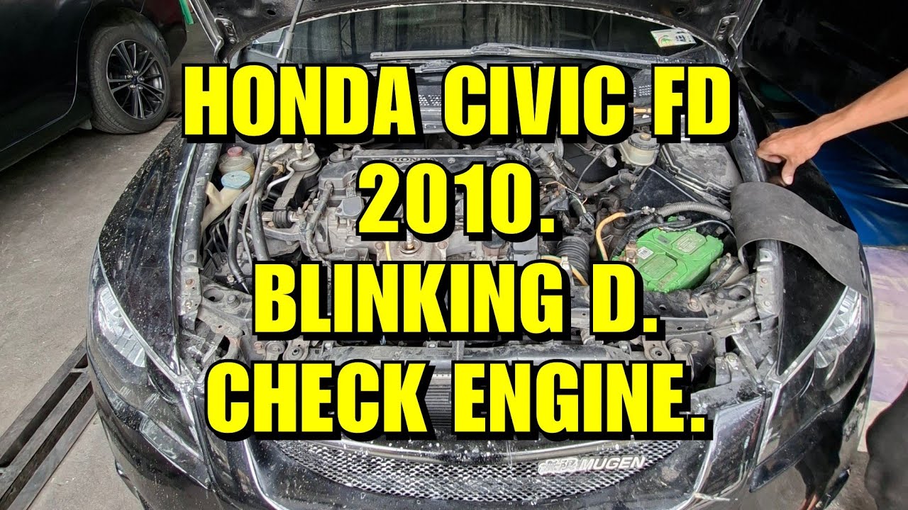 HONDA CIVIC FD 2010_BLINKING DRIVE SIRA ANG CAMSHAFT SENSOR.