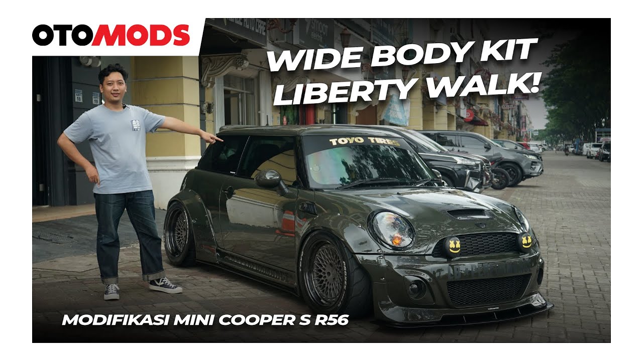 Mini Cooper S Dibikin Kekar Pakai Body Kit Liberty Walk | OtoMods - Indonesia