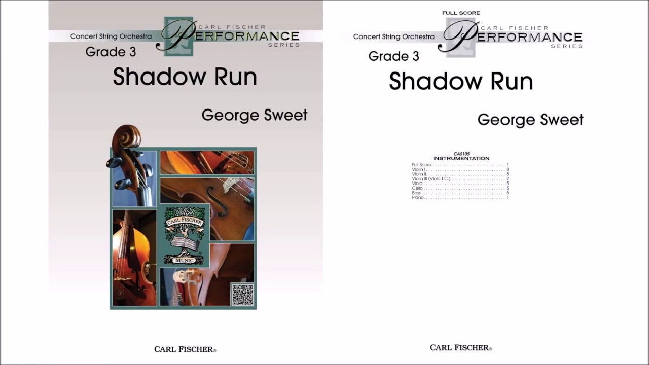 Shadow Run (CAS105) George Sweet
