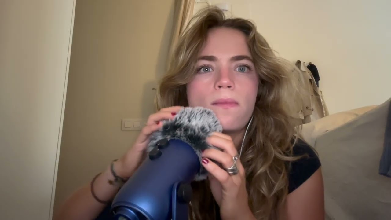asmr no talking relaxing fluffy head massage :)