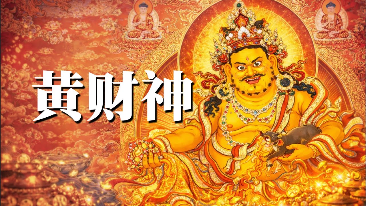 黃財神來啦！藏密黃財神怎麼拜才最靈？詳解黃財神信仰的由來，黃財神和財寶天王是一回事嗎？宣揚清心寡慾的佛教，為何會有財神呢？黃財神保佑的究竟是什麼？揭秘「福德資糧」背後的智慧密碼！｜古靈精怪我老秦