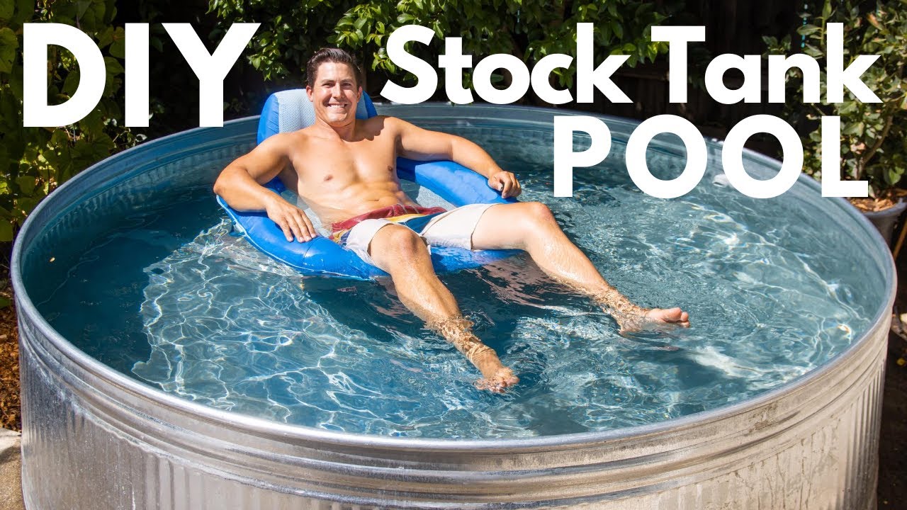 Stock Tank Pool DIY