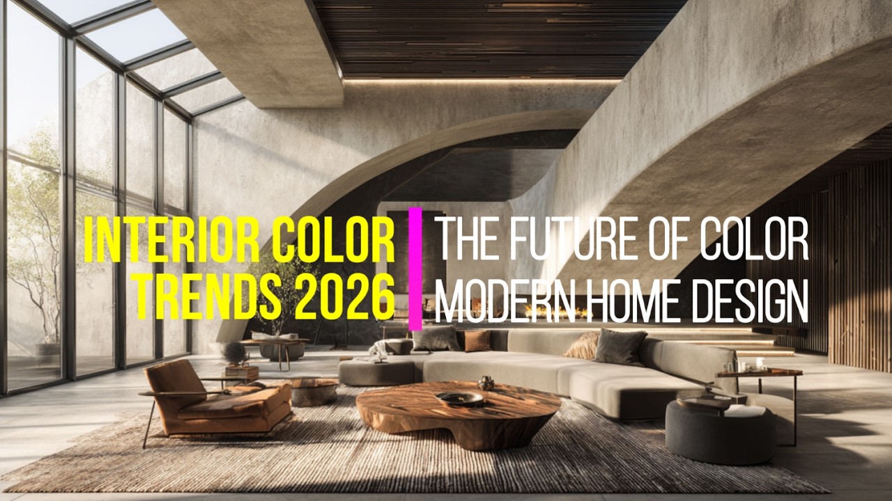 Interior Color Trends 2026 | The Future of Modern Home Design