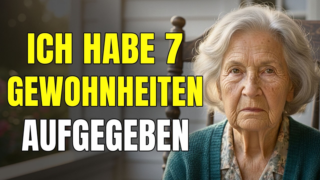 Ich bin 95 … bitte STOPPEN SIE DAS, bevor es zu spät ist !