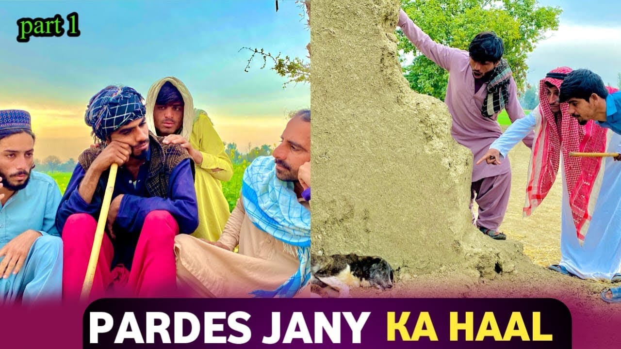 Pardes jany ka haal 😂