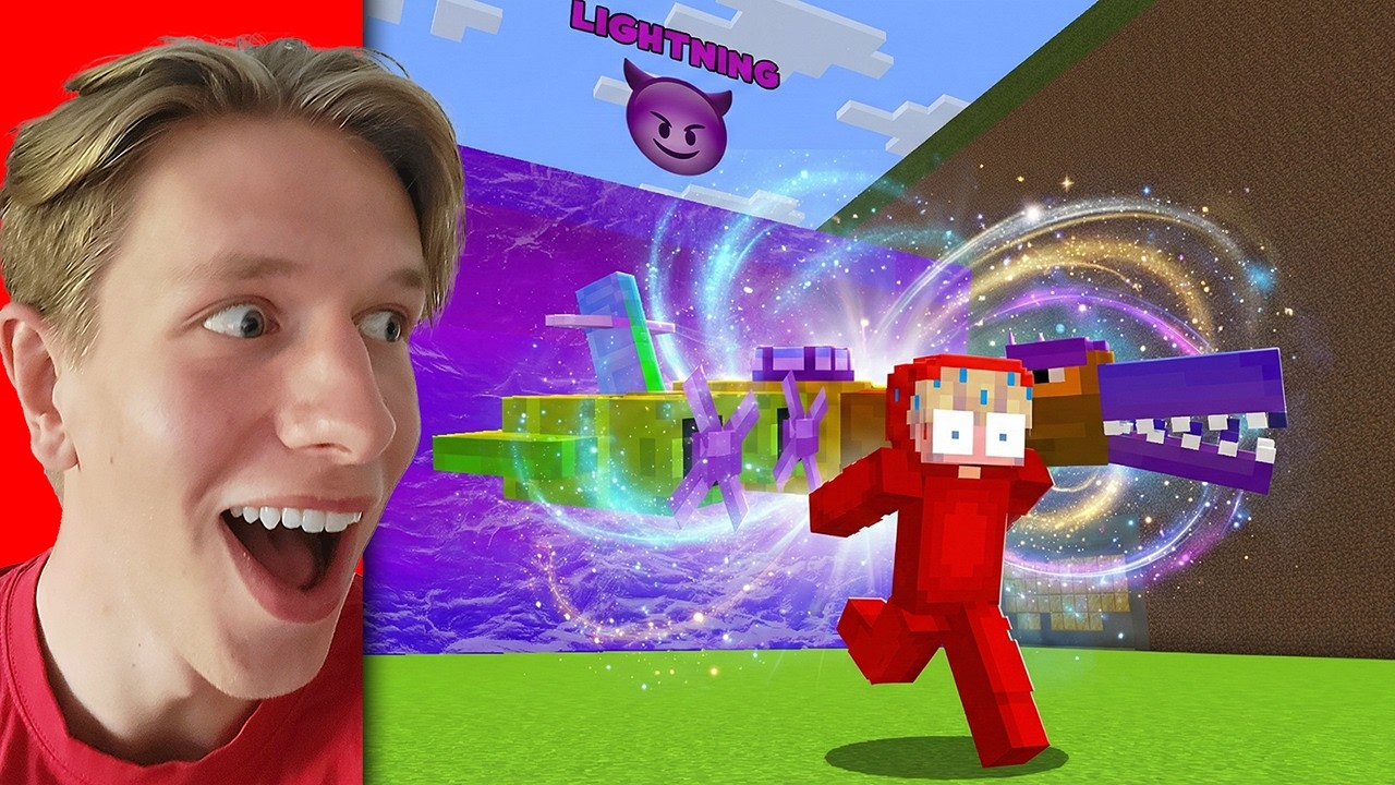 Fly Tsunami För Brainrots i Minecraft!