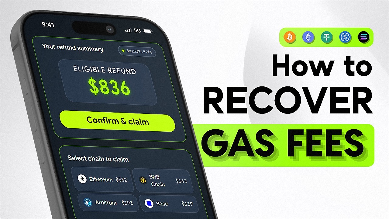 How to Recover Gas Fees in Crypto (Zero Gas Method Explained 2026)
