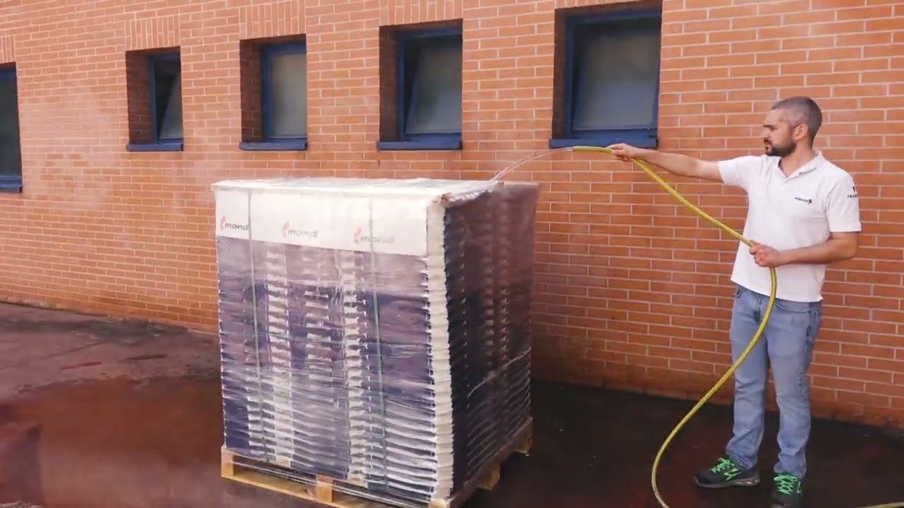 Pallet Wrapping - Waterproof cycle