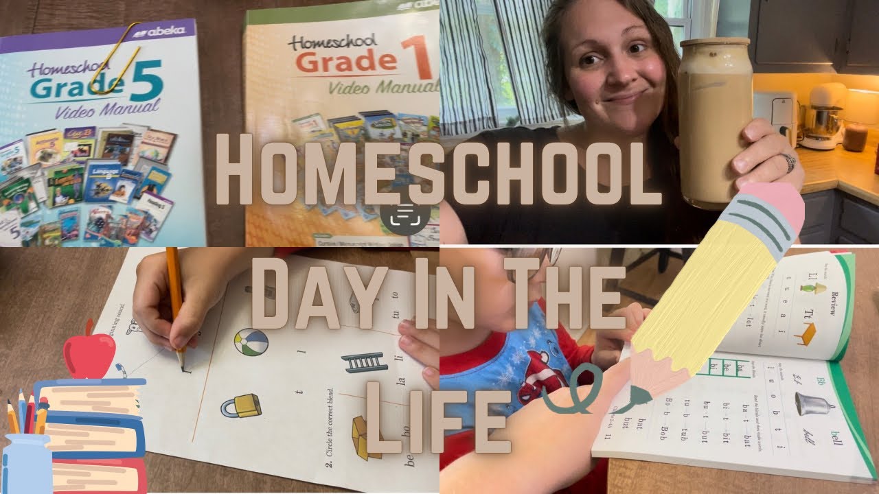 Homeschool Day // First Week back to School 📚✏️