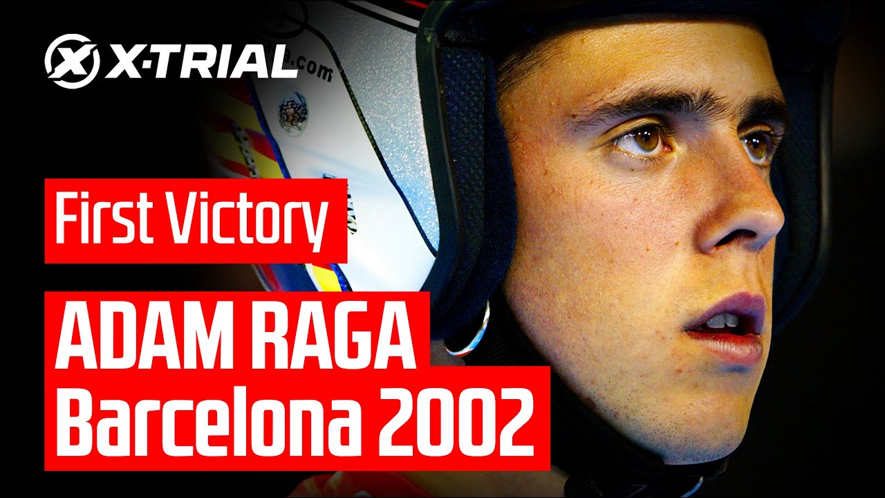 Adam Raga's first victory in the X-Trial World Championship | 2002 - Barcelona (ESP)