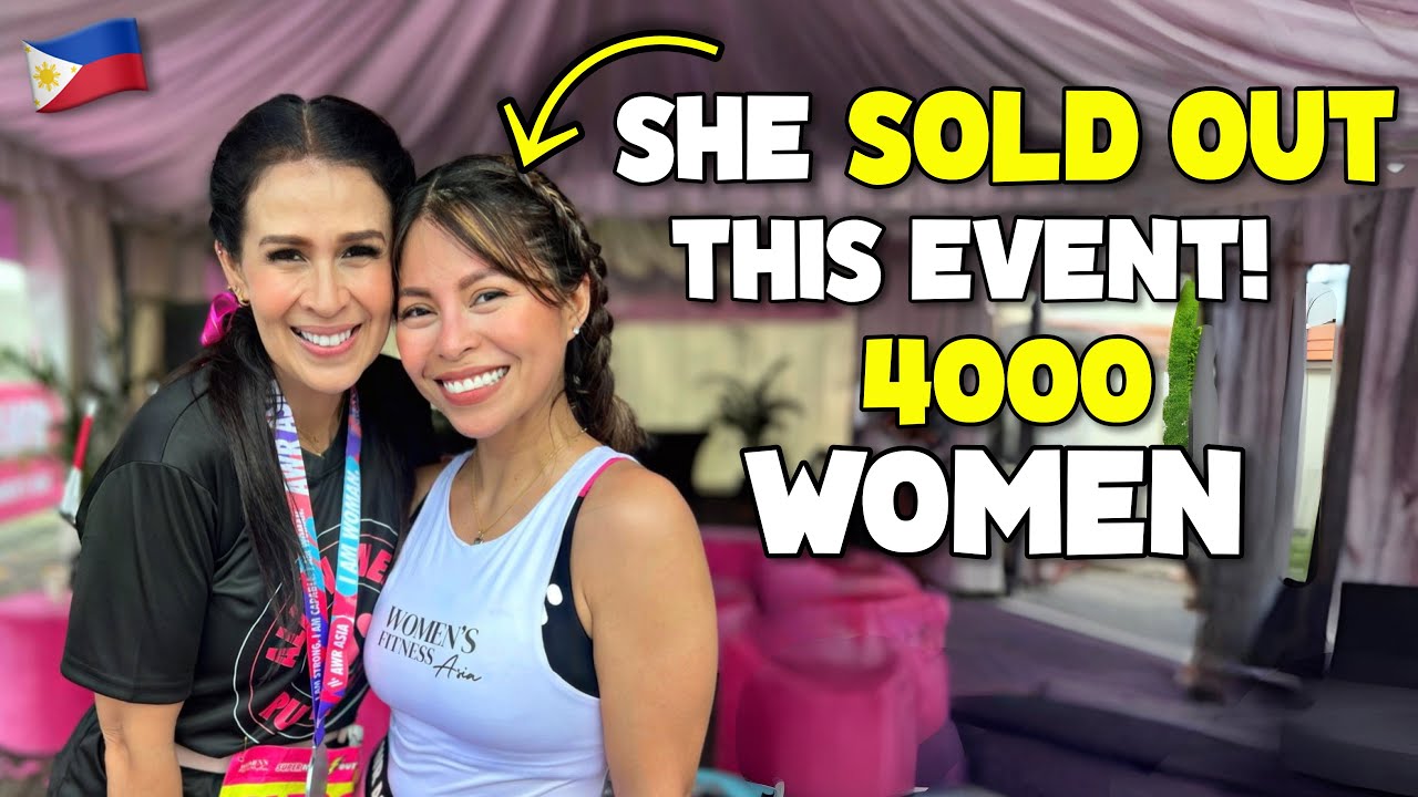 This Manila Event Sold Out to 4,000 Women Because of This Filipina! 🇵🇭