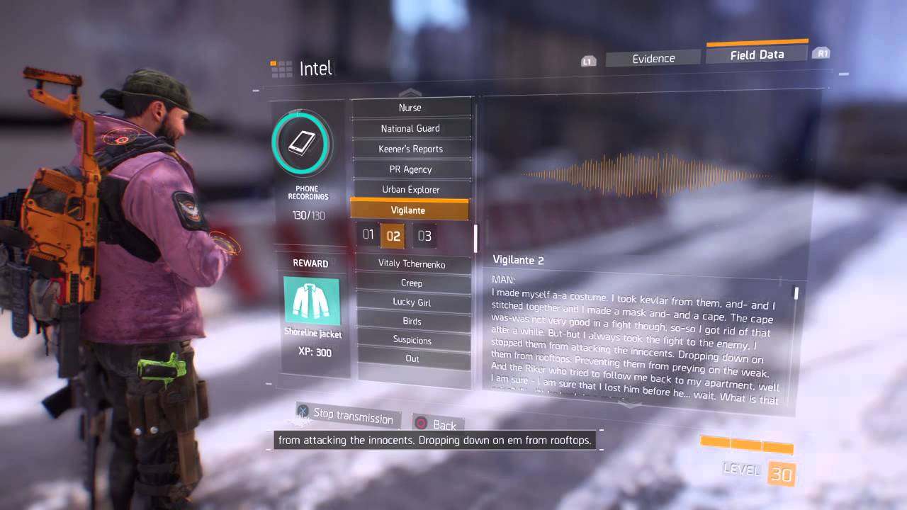 Tom Clancy's The Division Batman easter egg (you decide)