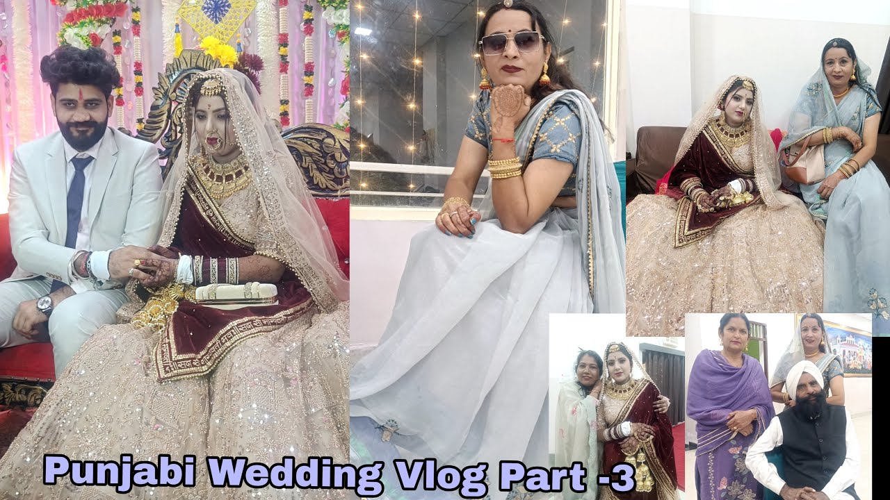 Punjabi Wedding Vlog Part -3 Wedding Vlog village Vlog || Treveling Life ||Village Life | Desi Jivan